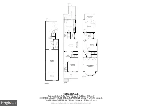 Floorplan - 306 E 31st St E, Baltimore, MD 21218 photo 1 of 4