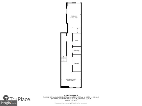Floorplan - 2611 E Preston St, Baltimore, MD 21213 photo 2 of 5
