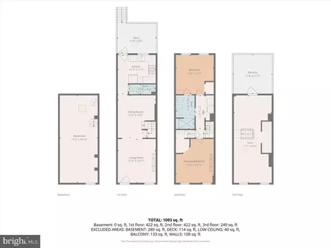 Floorplan - 1504 William St, Baltimore, MD 21230 photo 1 of 5