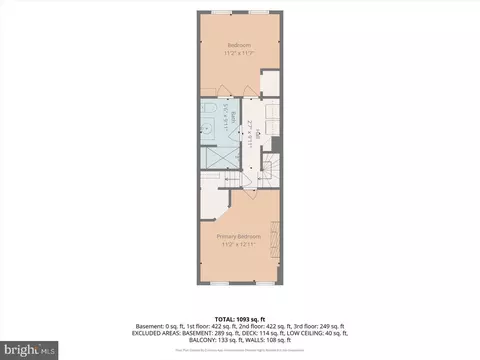 Floorplan - 1504 William St, Baltimore, MD 21230 photo 3 of 5