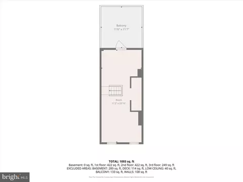 Floorplan - 1504 William St, Baltimore, MD 21230 photo 4 of 5