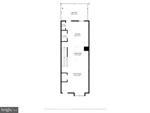 Floorplan - 1519 E Chase St, Baltimore, MD 21213 photo 2 of 5