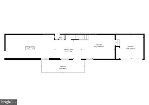 Floorplan - 43 S Decker Ave S, Baltimore, MD 21224 photo 2 of 3