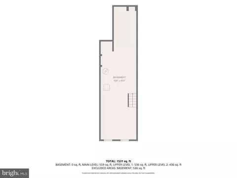 Floorplan - 1007 Bennett Pl, Baltimore, MD 21223 photo 4 of 5