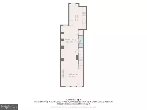 Floorplan - 1007 Bennett Pl, Baltimore, MD 21223 photo 1 of 5