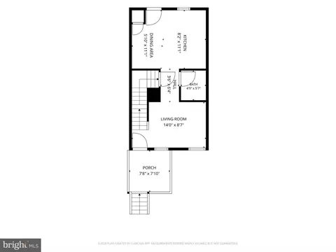 Floorplan - 3422 Elmora, Baltimore, MD 21213 photo 1 of 3