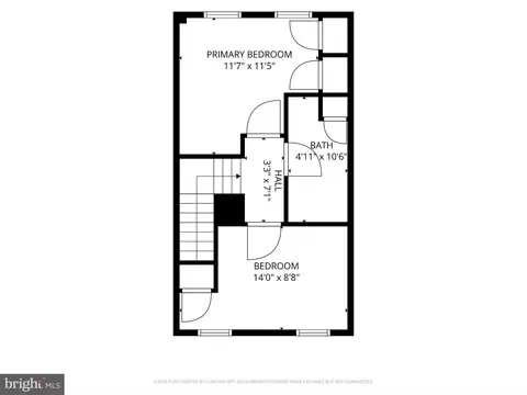 Floorplan - 3422 Elmora, Baltimore, MD 21213 photo 2 of 3