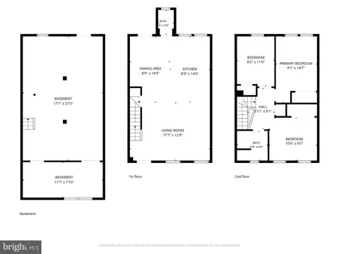 Floorplan - 1503 N Payson St N, Baltimore, MD 21217 photo 4 of 4