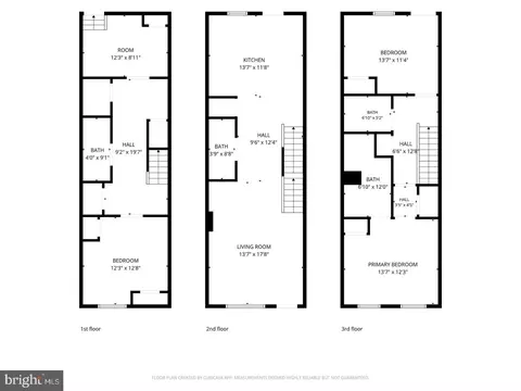 Floorplan - 3827 Hudson St, Baltimore, MD 21224 photo 1 of 1