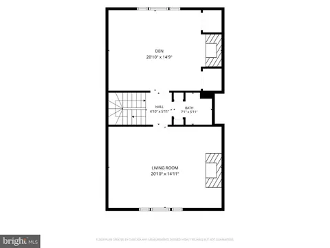 Floorplan - 12 W Hamilton St, Baltimore, MD 21201 photo 3 of 5
