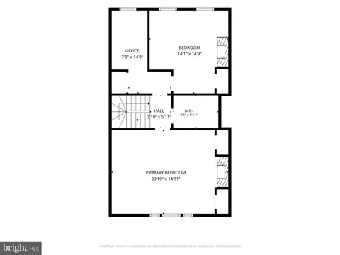 Floorplan - 12 W Hamilton St, Baltimore, MD 21201 photo 4 of 5