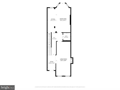 Floorplan - 1505 Park Ave, Baltimore, MD 21217 photo 1 of 6