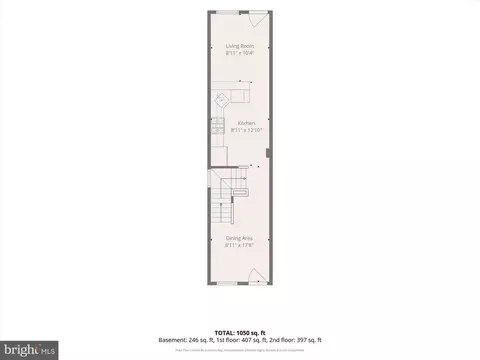 Floorplan - 2105 E Lamley St, Baltimore, MD 21231 photo 3 of 4