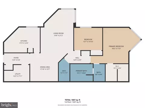 Floorplan - 3041 Fallstaff Rd #505D, Baltimore, MD 21209 photo 1 of 1