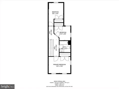 Floorplan - 2800 Violet Ave, Baltimore, MD 21215 photo 2 of 2
