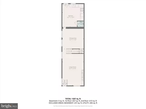 Floorplan - 1430 Jackson St, Baltimore, MD 21230 photo 1 of 4