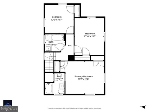Floorplan - 7 Goodale Pl, Baltimore, MD 21212 photo 2 of 4
