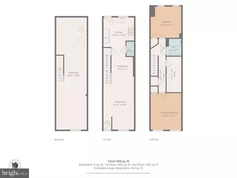 Floorplan - 914 N Milton Ave, Baltimore, MD 21205 photo 4 of 4
