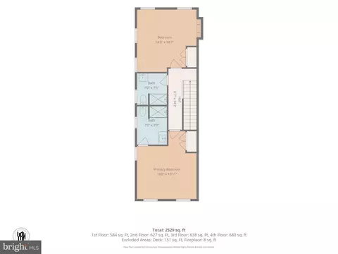 Floorplan - 2013 Barclay St, Baltimore, MD 21218 photo 4 of 5