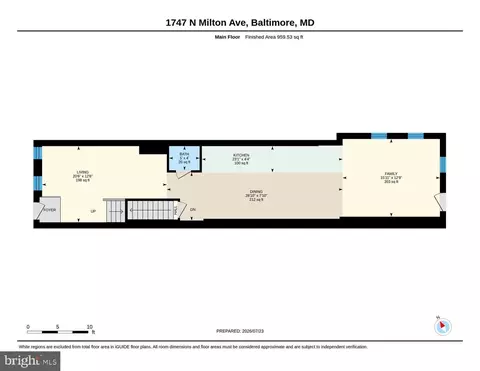 Floorplan - 1747 N Milton Ave, Baltimore, MD 21213 photo 1 of 3