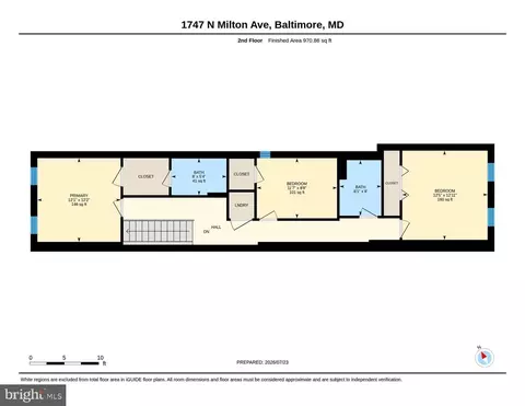 Floorplan - 1747 N Milton Ave, Baltimore, MD 21213 photo 2 of 3