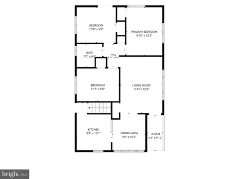 Floorplan - 4610 Schley Ave, Baltimore, MD 21206 photo 2 of 2