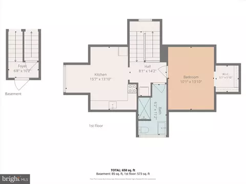 Floorplan - 3307 Bateman Ave, Baltimore, MD 21216 photo 1 of 4