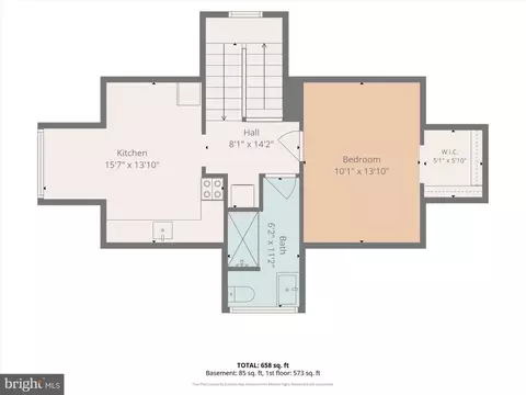 Floorplan - 3307 Bateman Ave, Baltimore, MD 21216 photo 2 of 4