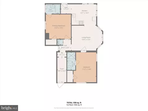 Floorplan - 3307 Bateman Ave, Baltimore, MD 21216 photo 3 of 4