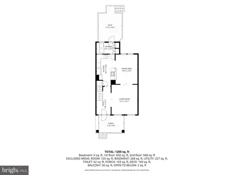 Floorplan - 2905 Cresmont Ave, Baltimore, MD 21211 photo 1 of 4