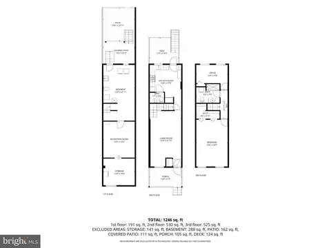 Floorplan - 3657 Chestnut Ave, Baltimore, MD 21211 photo 1 of 4