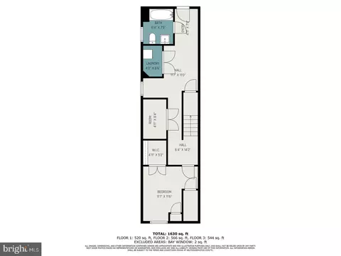 Floorplan - 2621 E Monument St, Baltimore, MD 21205 photo 3 of 3