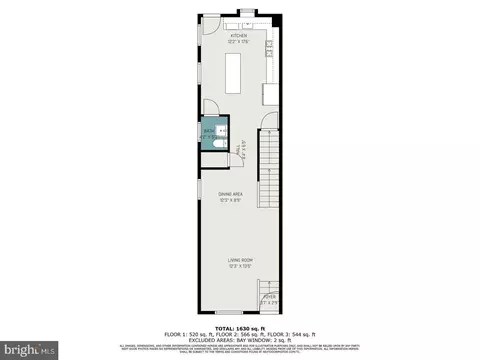 Floorplan - 2621 E Monument St, Baltimore, MD 21205 photo 1 of 3