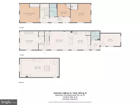 Floorplan - 3502 Hamilton Ave, Baltimore, MD 21214 photo 4 of 4