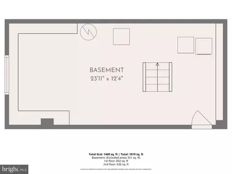Floorplan - 3502 Hamilton Ave, Baltimore, MD 21214 photo 3 of 4