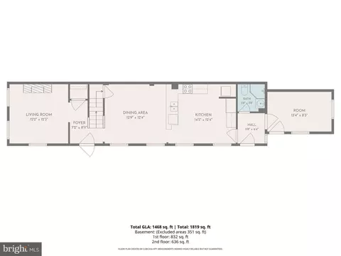 Floorplan - 3502 Hamilton Ave, Baltimore, MD 21214 photo 1 of 4