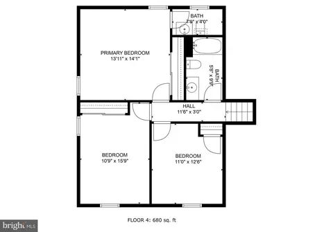 Floorplan - 2446 Lodge Farm Rd, Sparrows Point, MD 21219 photo 2 of 5