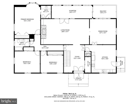 Floorplan - 13401 Cambria Farms Rd, Phoenix, MD 21131 photo 1 of 3