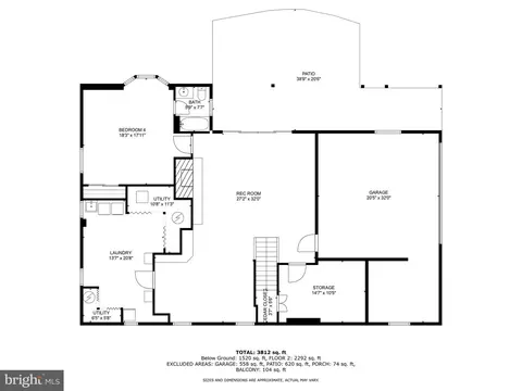 Floorplan - 13401 Cambria Farms Rd, Phoenix, MD 21131 photo 2 of 3