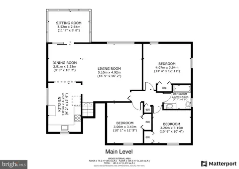Floorplan - 5521 Lanham Way, Baltimore, MD 21206 photo 3 of 3