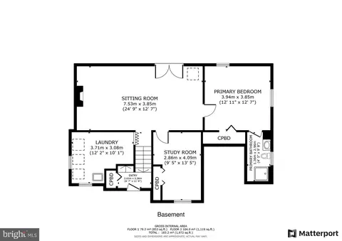 Floorplan - 5521 Lanham Way, Baltimore, MD 21206 photo 1 of 3