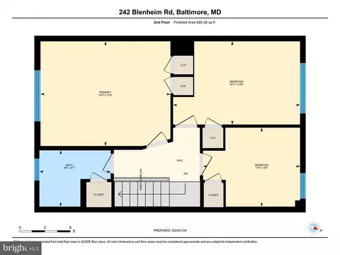 Floorplan - 242 Blenheim Rd, Baltimore, MD 21212 photo 2 of 3