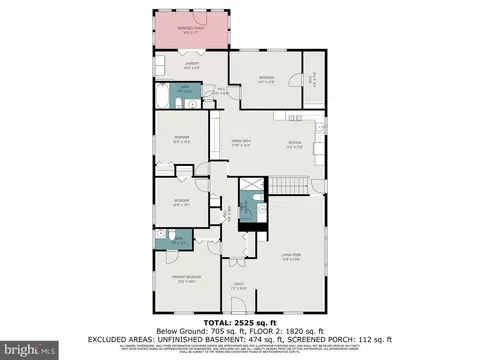 Floorplan - 4313 E Joppa Rd, Nottingham, MD 21236 photo 2 of 2