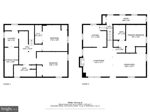 Floorplan - 5531 Ritter Ave, Baltimore, MD 21206 photo 3 of 4