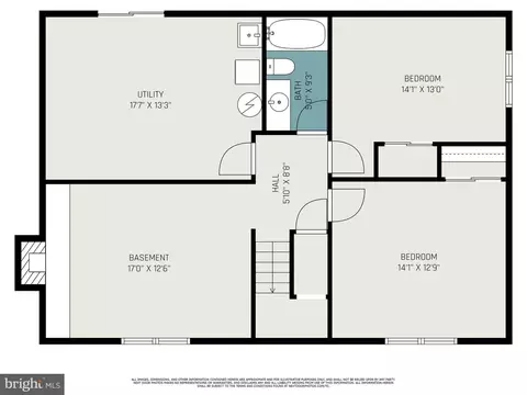 Floorplan - 9615 Trepid Rd, Nottingham, MD 21236 photo 1 of 2