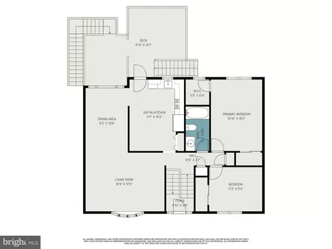 Floorplan - 9615 Trepid Rd, Nottingham, MD 21236 photo 2 of 2