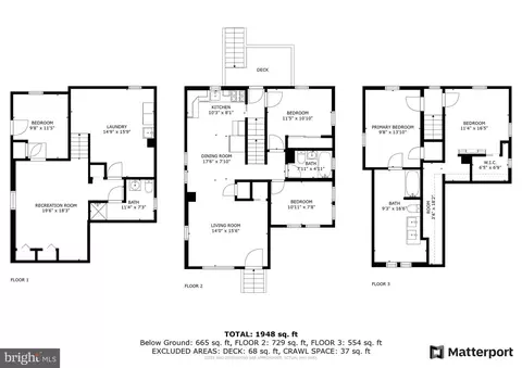 Floorplan - 207 Maple Ave, Dundalk, MD 21222 photo 1 of 1