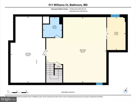Floorplan - 511 Williams Ct, Middle River, MD 21220 photo 1 of 3