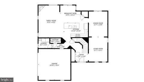 Floorplan - 8601 Willow Run Rd, Windsor Mill, MD 21244 photo 3 of 4