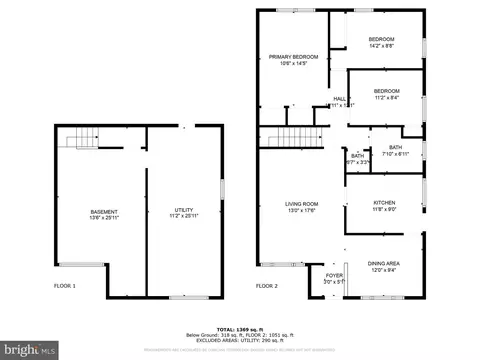 Floorplan - 6608 Chippewa Dr, Baltimore, MD 21209 photo 1 of 5